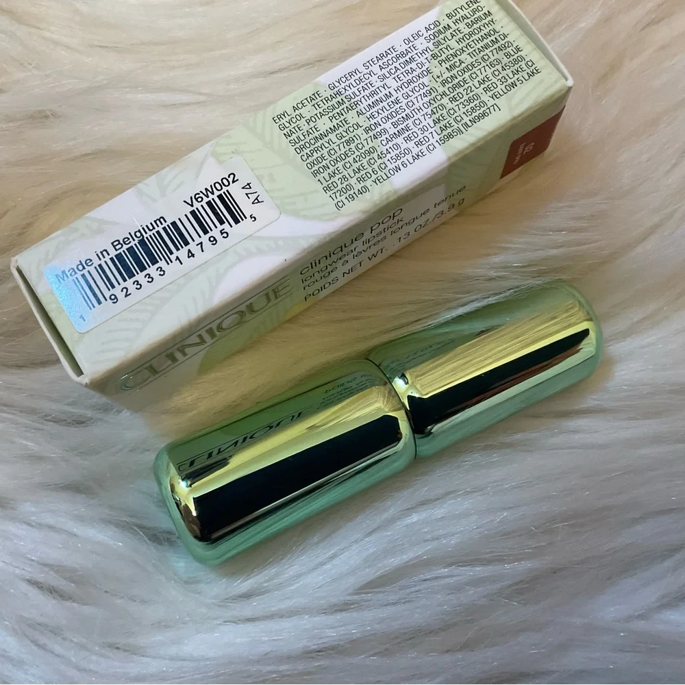 Clinique Pop Longwear Lipstick  - New in Box - Bare Pop